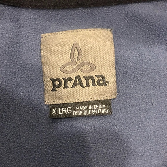 prAna Men’s 1/2 zip Pullover Sweater Blue Size XL - Picture 7 of 12